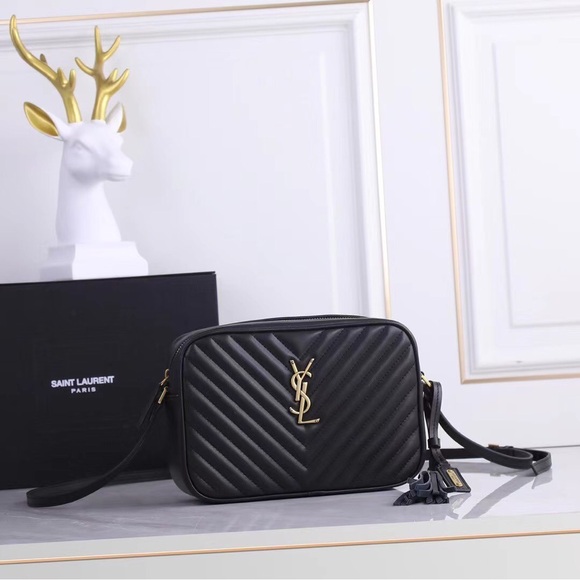🆕️️️YSL🆕️️️ Black Lou Camera Bag - Picture 1 of 7